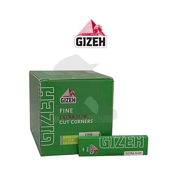 Gizeh Fine Corn Extra Slim Rolling Papers – Pack of 50 Booklets