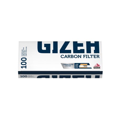 Gizeh King Size Cigarette Tubes with Activated Charcoal – 10 Boxes of 100 Tubes