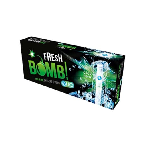Fresh Bomb Regular 8 mm Cigarette Tubes with Menthol Filter – Pack of 100 Tubes