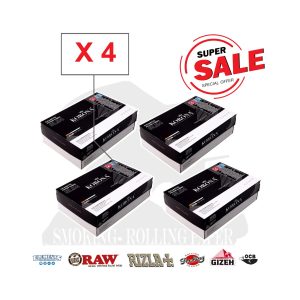 Korona Slim 6.8 mm Cigarette Tubes – 4 Boxes of 1000 Tubes