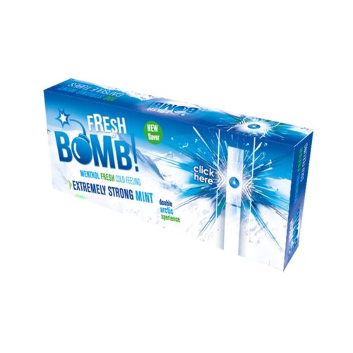 Fresh Bomb Arctic Strong Mint Regular 8 mm Cigarette Tubes – Pack of 100 Tubes