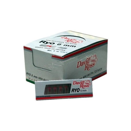 master-146 David & Ross Slim 6 mm Reusable Cigarette Mouthpieces – 24 Blisters of 10 Pieces