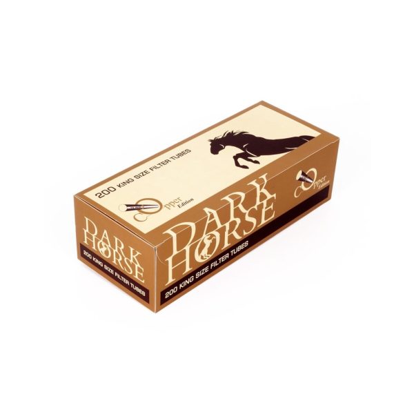 Dark Horse Copper Edition King Size 8 mm Cigarette Tubes – 5 Boxes of 200 Tubes