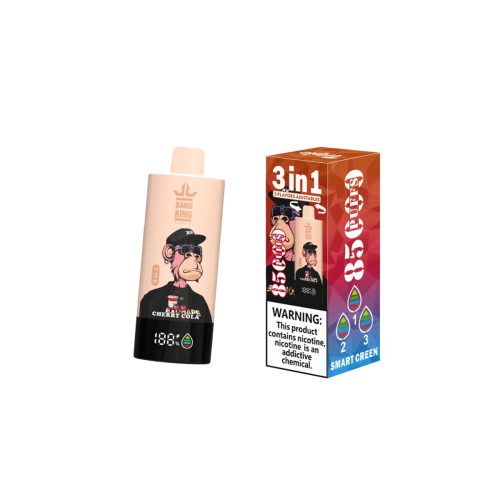 master-154 Bang King 85K 3-in-1 – 85,000 puffs – Cola Ice / Cherry Cola / Mr. Blue