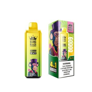 Bang Blaze 60K 4-in-1 – 60,000 puffs – Strawberry Mango / Strawberry Kiwi / Apple Grape / Watermelon Dragon Fruit