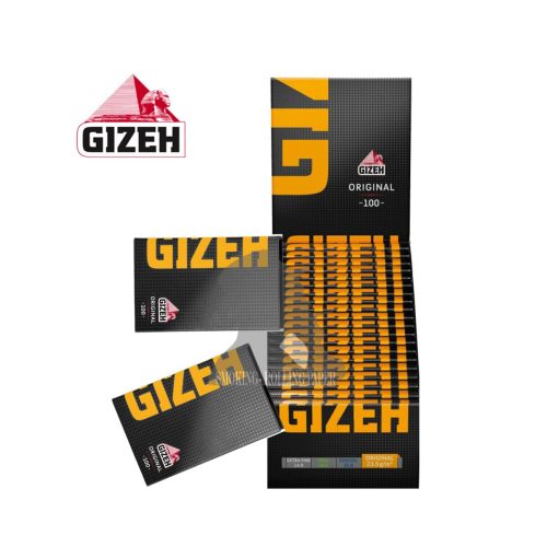 Gizeh Black Regular Size Rolling Papers – Pack of 20 Booklets
