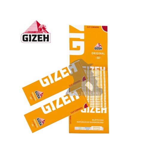 master-179 Gizeh Original Regular Size Rolling Papers – Pack of 50 Booklets