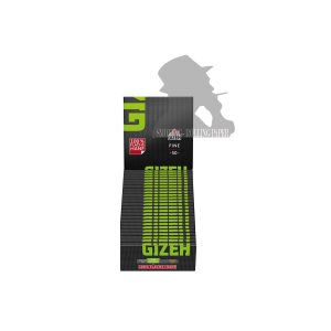 Gizeh Fine Black Regular Size Rolling Papers – Pack of 25 Booklets