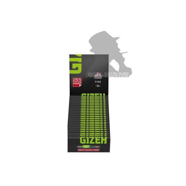 master-182 Gizeh Fine Black Regular Size Rolling Papers – Pack of 25 Booklets