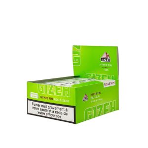 Gizeh Fine Rolls Slim Rolling Paper Rolls – 20 Rolls