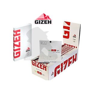 Gizeh Fine Red Regular Size Rolling Papers – Pack of 20 Booklets