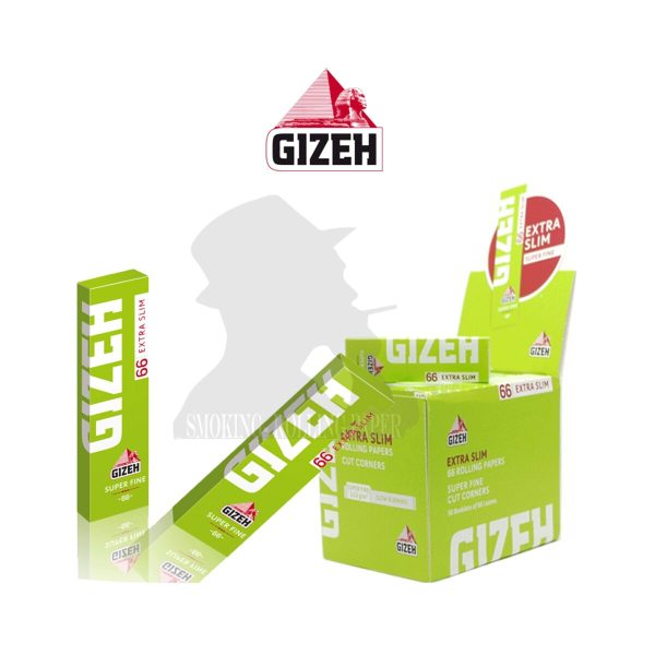 master-201 Gizeh Super Fine Extra Slim Rolling Papers – Pack of 50 Booklets