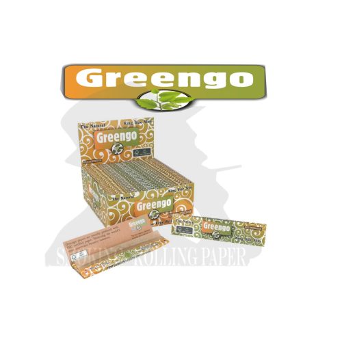 master-203 Greengo Green King Size Slim Rolling Papers – Pack of 50 Booklets