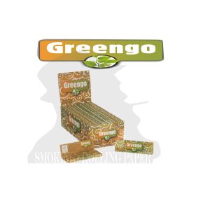 Greengo Classic Green White Regular Size Rolling Papers – Pack of 50 Booklets