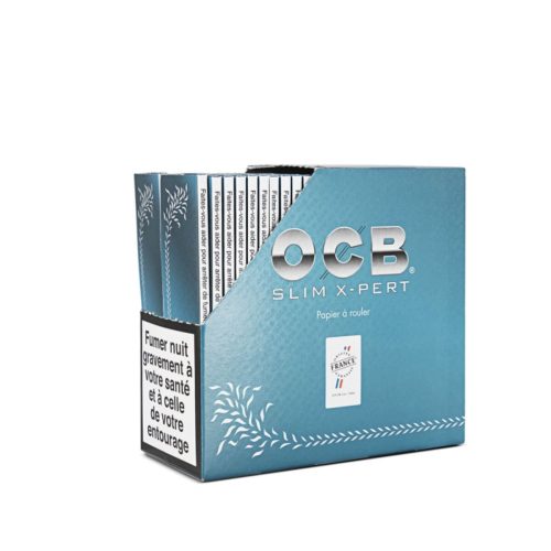master-207 OCB X-Pert Blue King Size Slim Rolling Papers – Pack of 50 Booklets