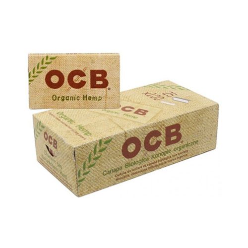 master-217 OCB Organic Regular Size Rolling Papers – Pack of 25 Booklets