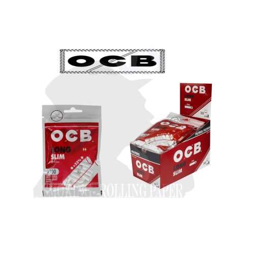 master-223 OCB Slim 6 mm Long Filters – 10 Bags of 100 Filters