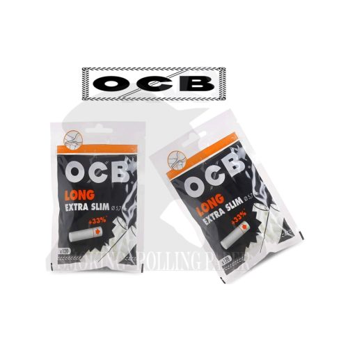 master-226 OCB Extra Slim 5.7 mm Long Filters – 20 Bags of 120 Filters