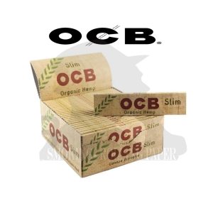 OCB Organic King Size Slim Rolling Papers – Pack of 50 Booklets