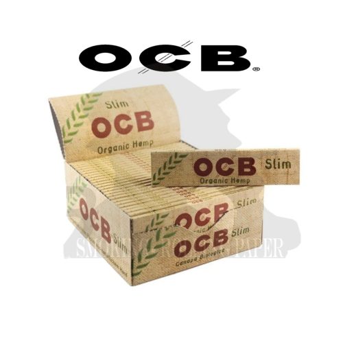 master-241 OCB Organic King Size Slim Rolling Papers – Pack of 50 Booklets