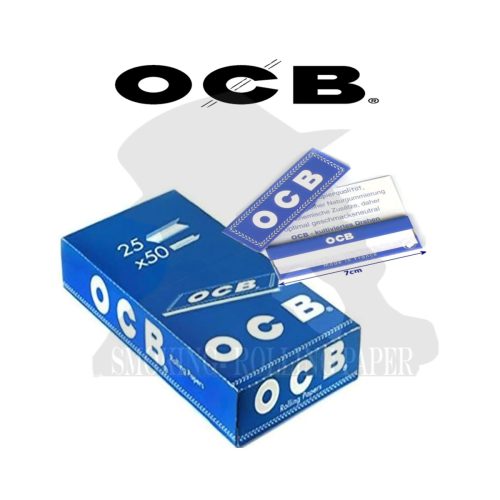 master-247 OCB Blue Regular Size Rolling Papers – Pack of 25 Booklets