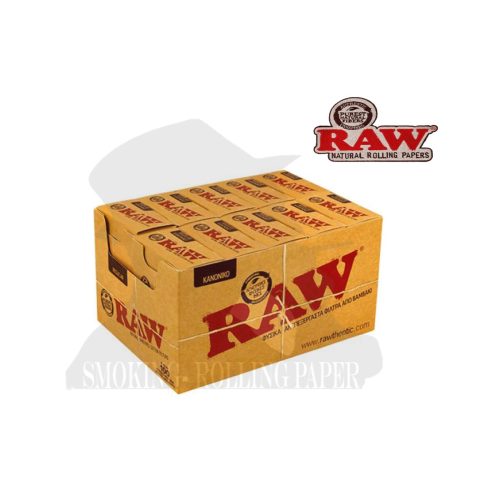 master-254 RAW Regular 8 mm Pure Cotton Filters – 10 Packs of 100 Filters