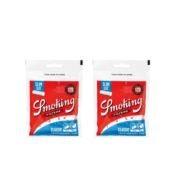 master-27 Smoking Classic Slim 6 mm Filters – 120 Filters