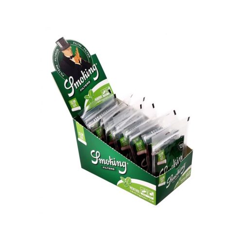 master-28 Smoking Menthol Slim 6 × 15 mm Filters – 120 Filters