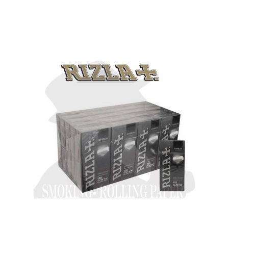 master-281 Rizla Ultra Slim 5.7 mm Activated Charcoal Filters – 120 Filters