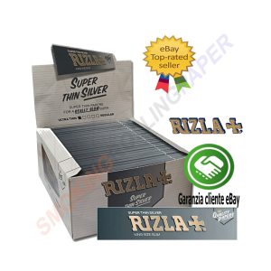 Rizla Silver King Size Rolling Papers – Pack of 50 Booklets