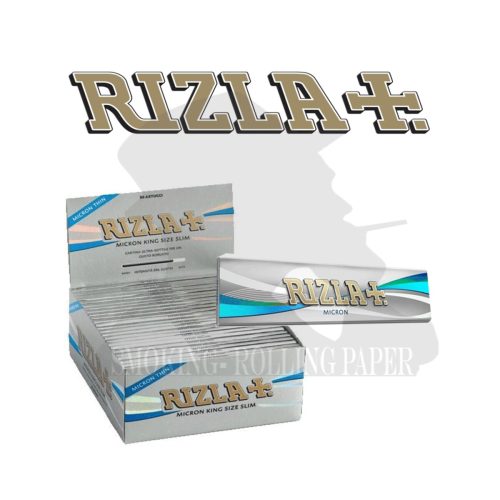 master-303 Rizla Micron King Size Slim Rolling Papers – Pack of 50 Booklets