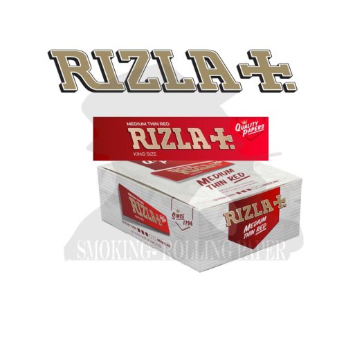 master-304 Rizla Red King Size Slim Rolling Papers – Pack of 50 Booklets