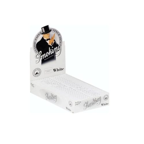 master-306 Smoking White Regular Size Rolling Papers – Pack of 25 Booklets
