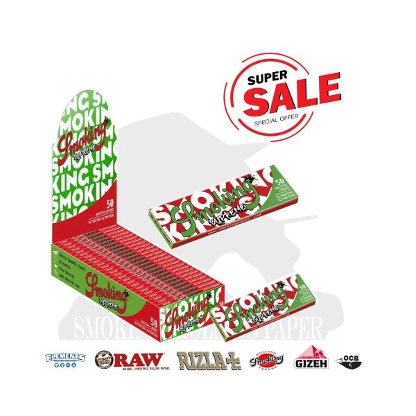master-315 Smoking Supreme Regular Size Rolling Papers – Pack of 24 Booklets