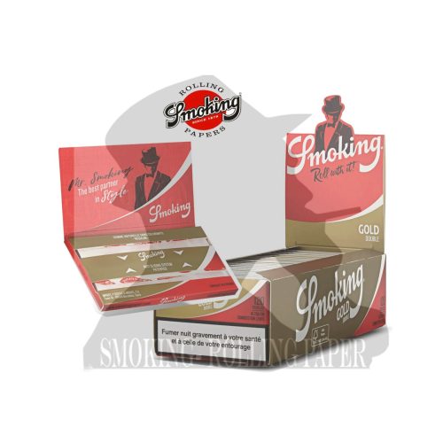 master-330 Smoking Gold Regular Size Rolling Papers – Pack of 25 Booklets