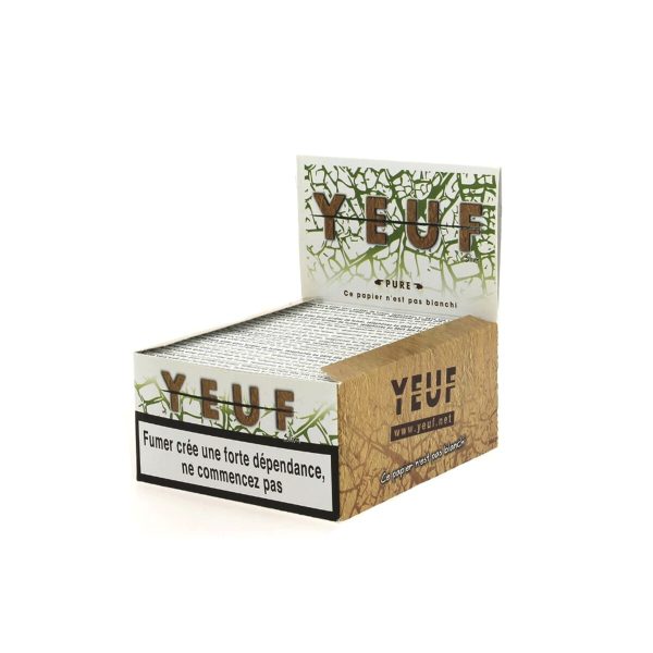 master-355 YEUF Pure King Size Rolling Papers – Pack of 50 Booklets