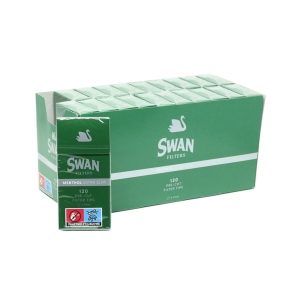 Swan Extra Slim Menthol 5.7 mm Stick Pack Filters – 120 Filters