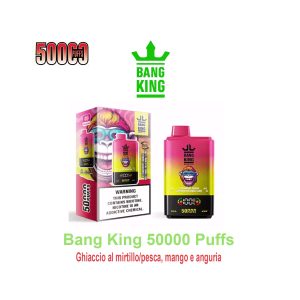 Bang King 50K 2-in-1 – 50,000 puffs – Strawberry Bubblegum / Mango Watermelon