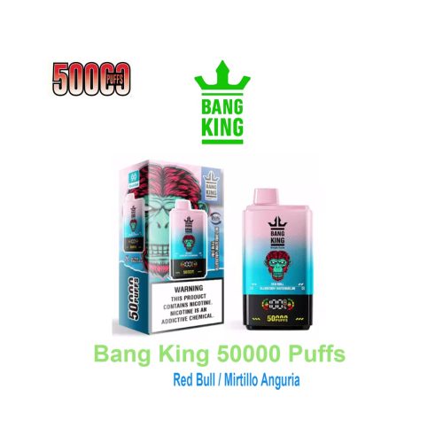 master-367 Bang King 50K 2-in-1 – 50,000 puffs – Red Bull / Blueberry Watermelon
