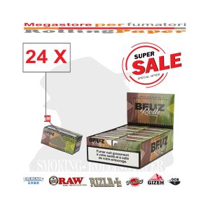 BEUZ Brown Rolls King Size Rolling Paper Rolls – 24 Rolls