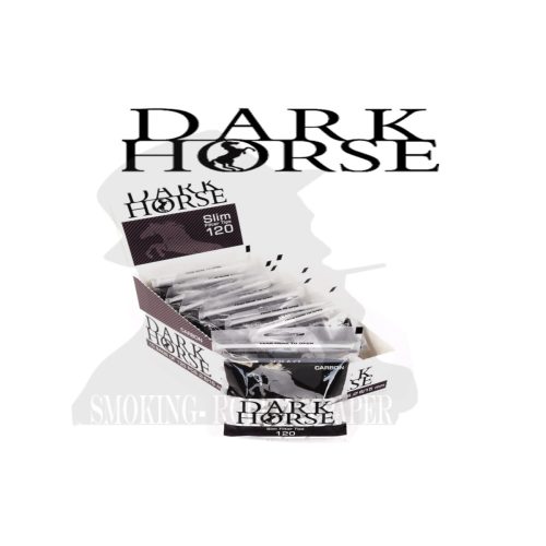 master-51 Dark Horse Slim 6 mm Activated Charcoal Filters – 10 Bags of 120 Filters