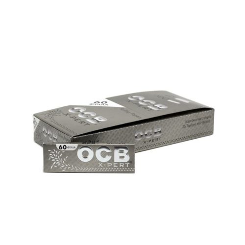 master-9 OCB X-Pert Silver Regular Size Rolling Papers – Pack of 50 Booklets